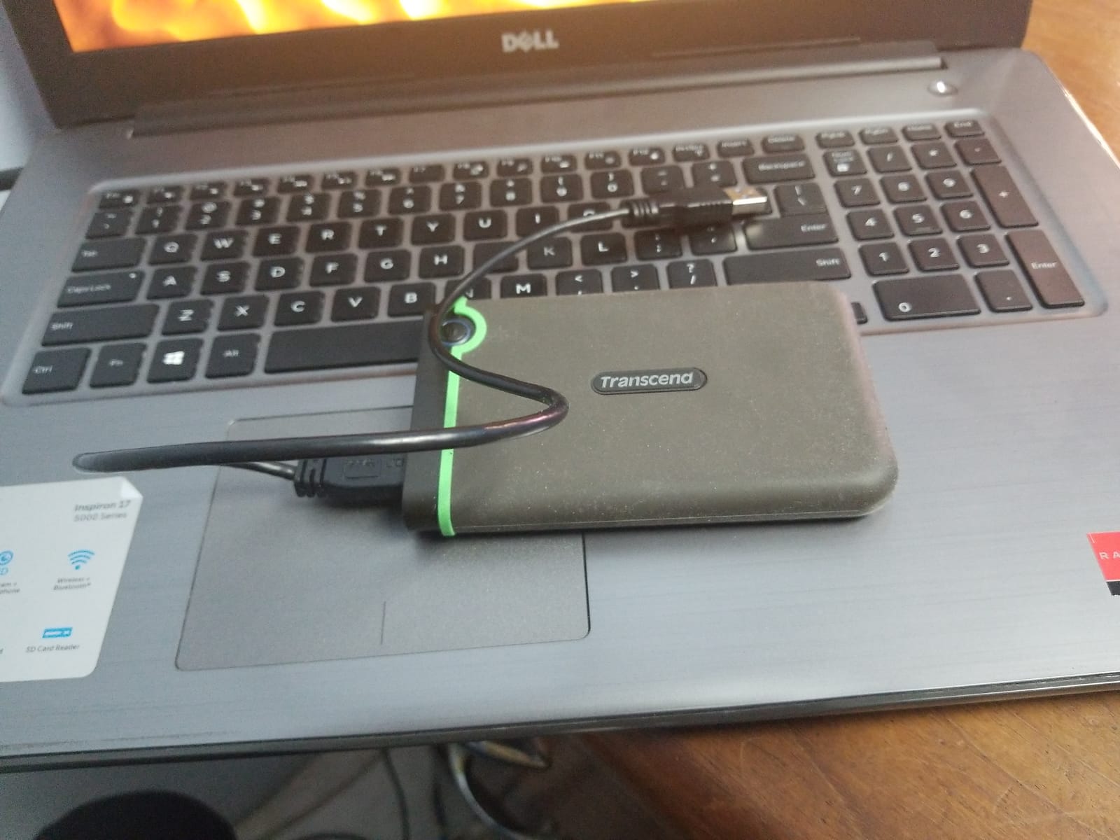 Transcend StoreJet 2TB Rugged External Hard Drive, USB3.1(5Gbps) Portable HDD w/One Touch Auto-Backup Button/Anti-Shock Resistant/Compact&Lightweight/Lightning-Fast Speeds, Iron Gray - TS2TSJ25M3S customer photo 1