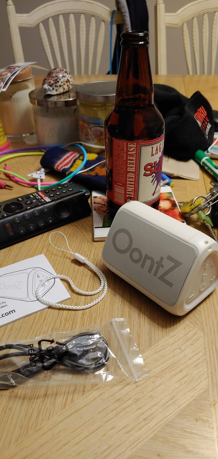 OontZ Angle Solo Compact Bluetooth Speaker, 14-Hour Playtime customer photo 2