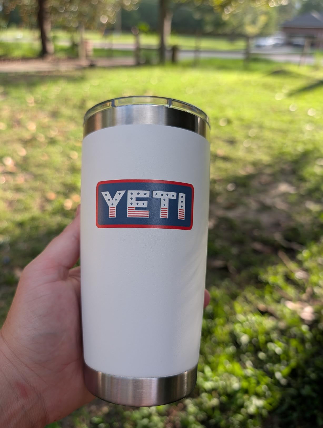 YETI Rambler 20 oz Stainless Steel Vacuum Insulated Tumbler w/MagSlider Lid customer photo 1