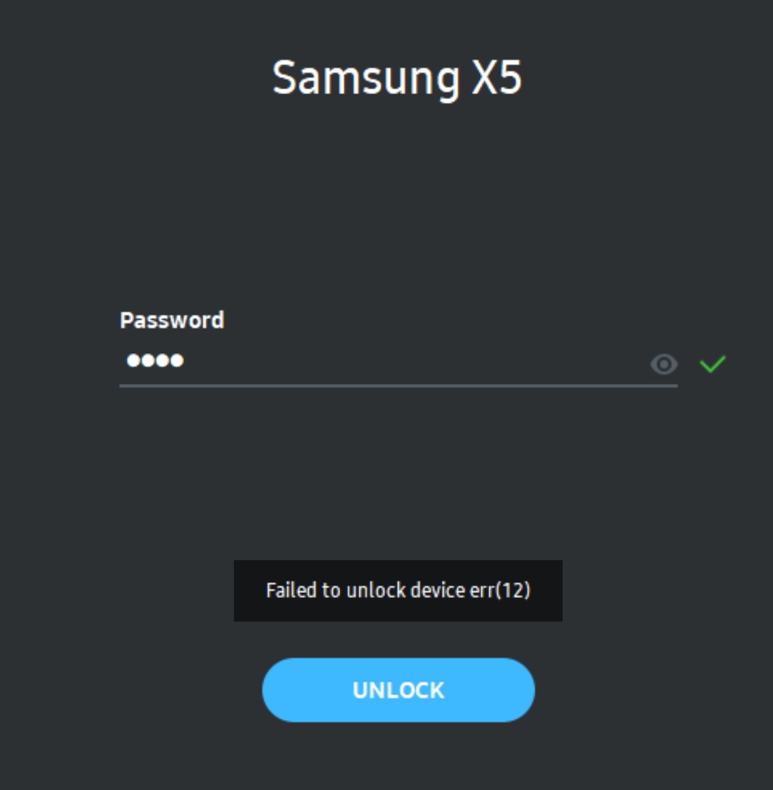 Samsung X5 Portable SSD 2TB, Up to 2800MB/s, Thunderbolt 3 NVMe External SSD customer photo 1