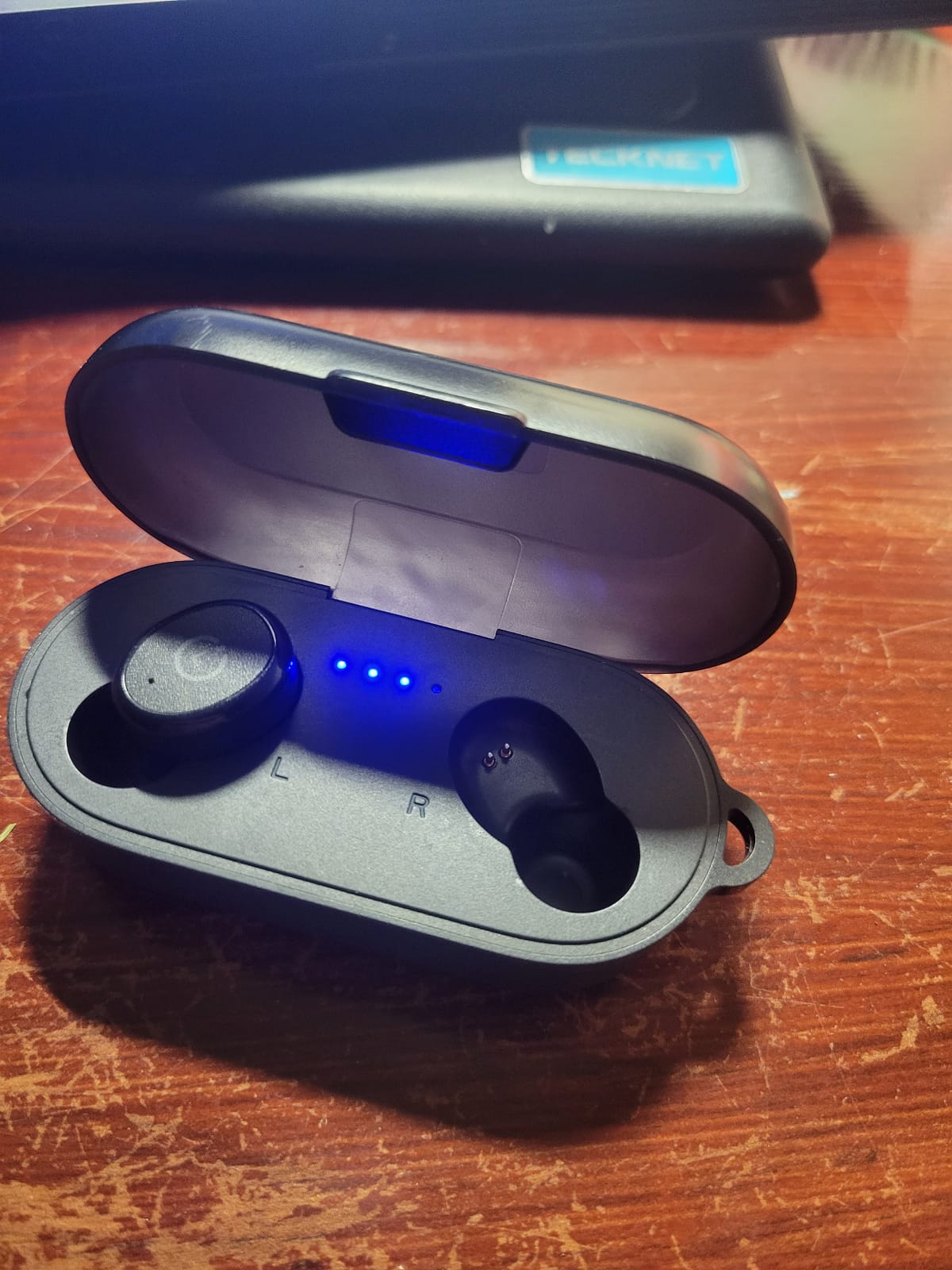 TOZO T10 Wireless Earbuds Powerful Bass Stereo Wireless Charging, APP, IPX8 Waterproof, 55H Playtime, Ergonomic Design In Ear buds, App Customize EQ, Bluetooth 5.3 Headphones for Work, Travel, Black customer photo 1