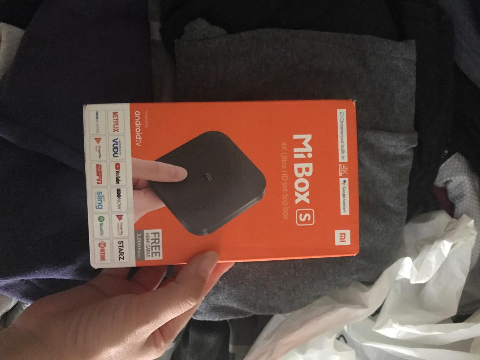 Xiaomi TV Box S 3rd Gen - 4K UHD, Google TV, 32GB Memory, Dolby Vision & Atmos, WiFi 6, HDMI 2.1, Fast Streaming, Compact and Powerful customer photo 1