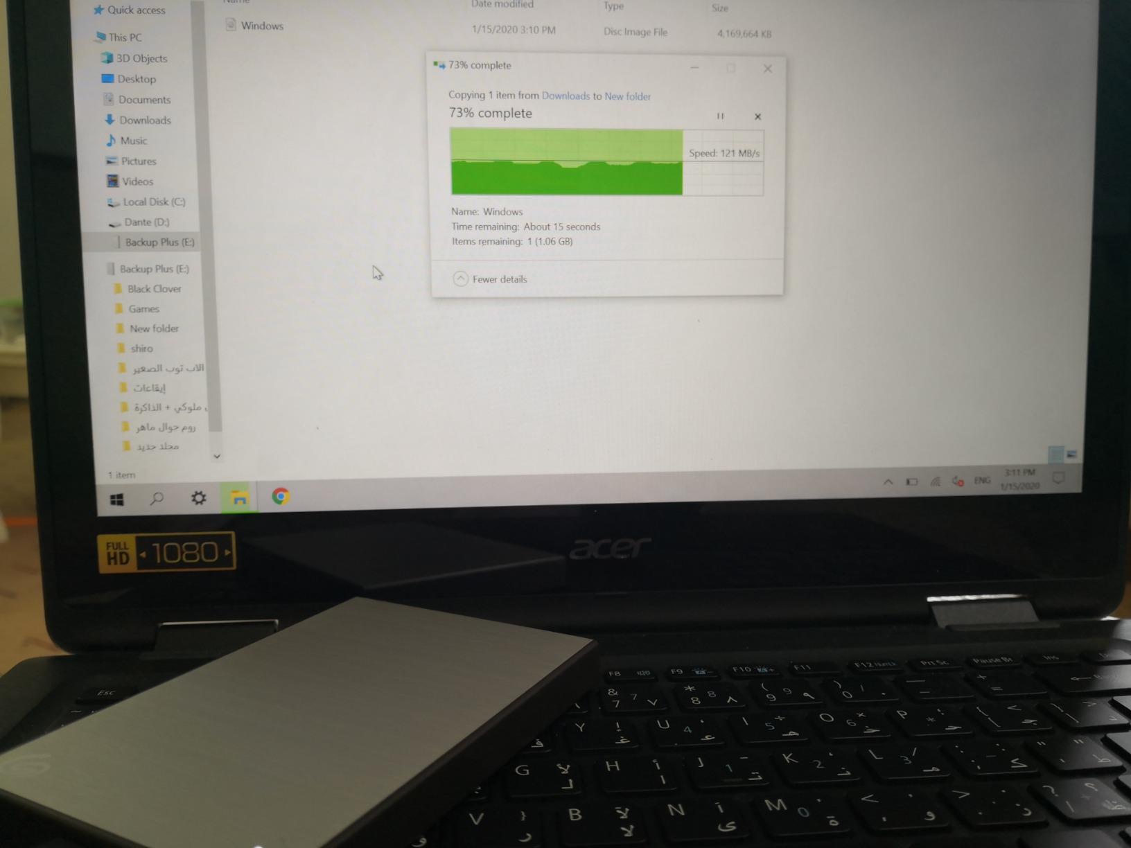 Seagate Backup Plus 5TB External Hard Drive Portable HDD - Silver USB 3.0 For PC Laptop And Mac, 1 year MylioCreate, 2 Months Adobe CC Photography, & 2-Year Rescue Service (STHP5000401) customer photo 2