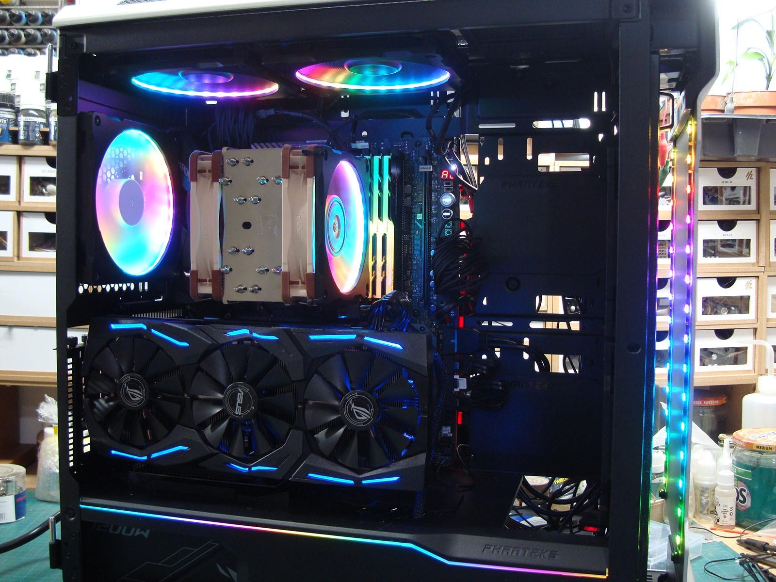 Noctua NH-U12A, Quiet High-Performance Single Tower CPU Cooler | 158mm Height, High-End Low-Noise Cooling, For Intel & AMD, Dual 120mm Fans, 100% RAM Compatibility, Rich Accessory Kit customer photo 2