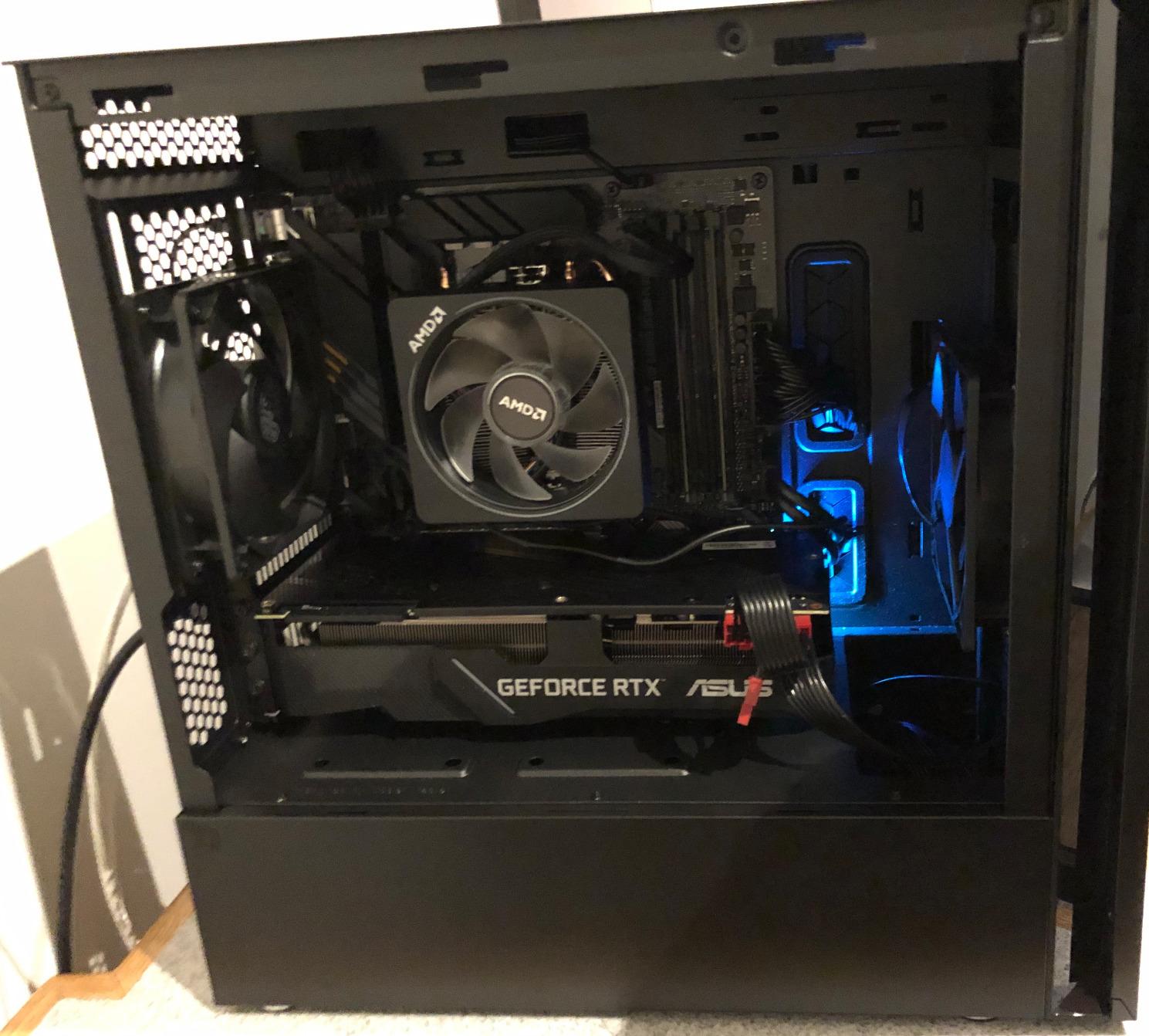 Cooler Master Silencio S400 Micro-ATX PC Case Tower, Sound-Dampening Material, Reversible Front Panel, SD Card Reader, Silencio FP 120mm PWM Fans, Water-Cooling Support (MCS-S400-KN5N-S00) customer photo 1