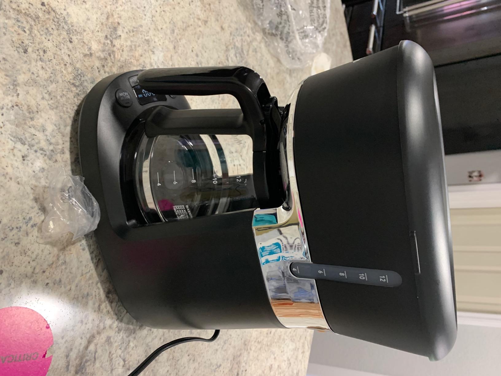 Mr. Coffee 12 Cup Dishwashable Coffee Maker with Advanced Water Filtration & Permanent Filter customer photo 2