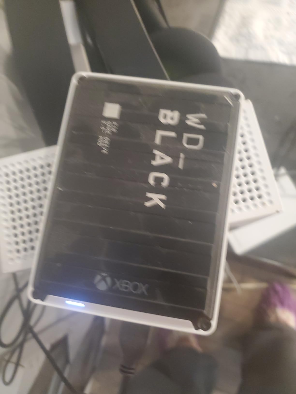 WD_BLACK 5TB P10 Game Drive for Xbox - 1-Month Xbox Game Pass, Portable External Hard Drive for On-The-Go Access To Your Xbox Game library - WDBA5G0050BBK-WESN customer photo 1