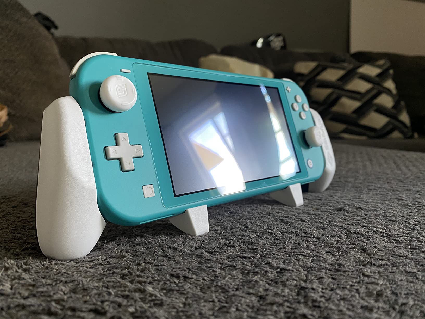 Satisfye - ZenGrip Go (Lite), Accessories Compatible with Nintendo Switch Lite - Comfortable & Ergonomic Grip, Joy Con & Switch Control. #1 Switch Accessories for Gamers BONUS: 2 Thumbsticks customer photo 2