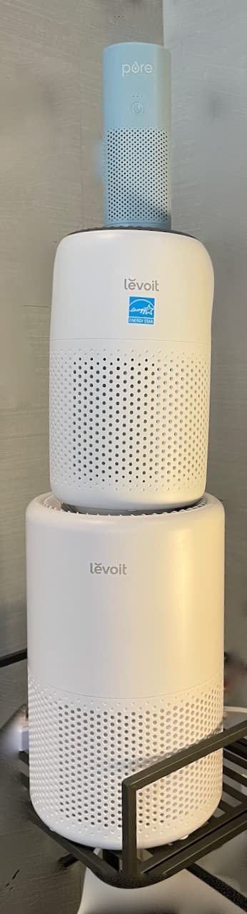 Levoit Air Purifier for Home Bedroom Small Room, Quiet Operation | Washable Pre-Filter for Dander, Smoke, Dust, Pollen, AHAM VERIFIDE, Odor Eliminators, Pet Hair Remover, Vital 100, White customer photo 1