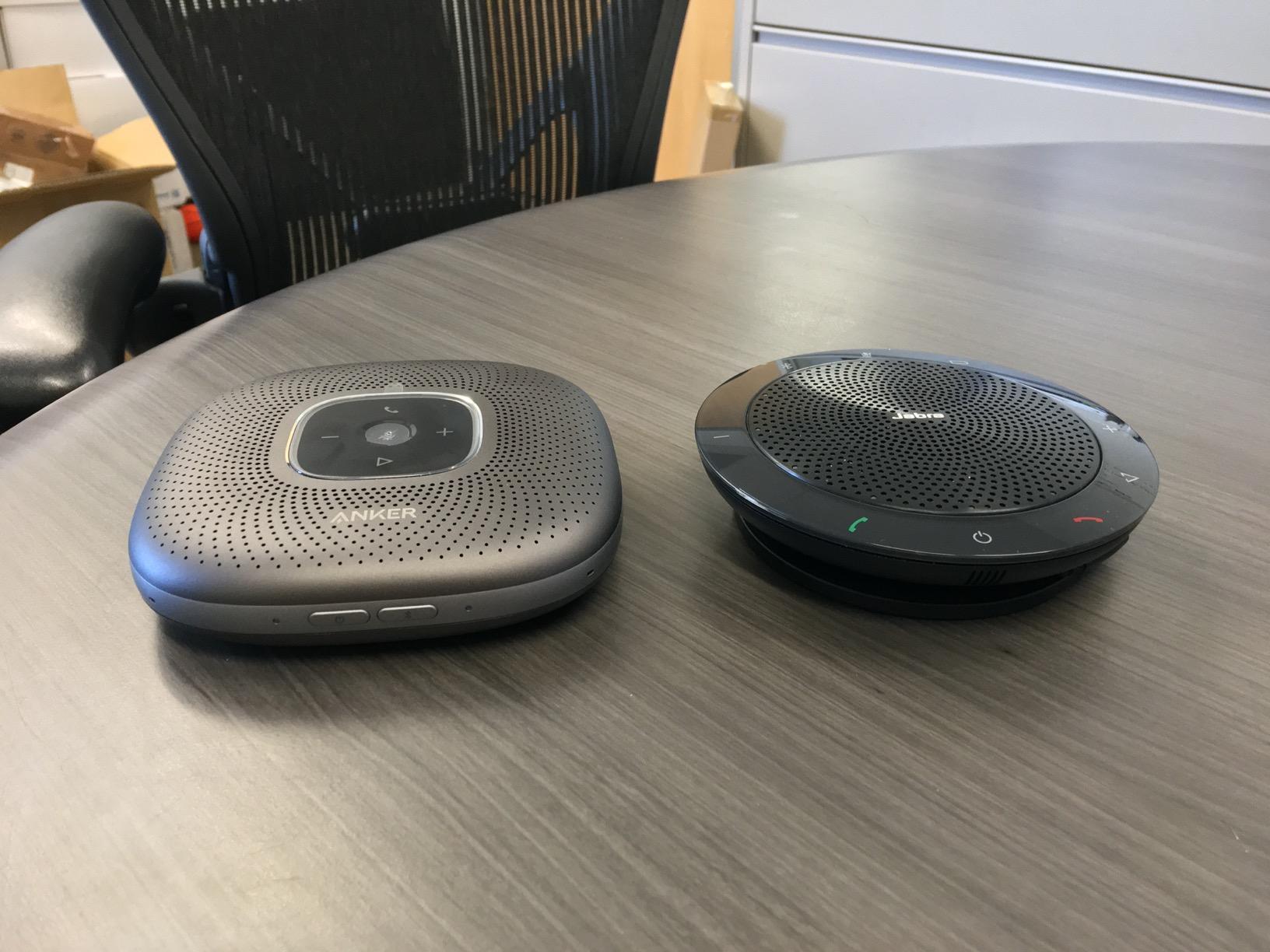 Anker PowerConf Speakerphone, Zoom Certified Conference Speaker with 6 Mics, 360° Enhanced Voice Pickup, 24H Call Time, Bluetooth 5.3, USB C customer photo 1