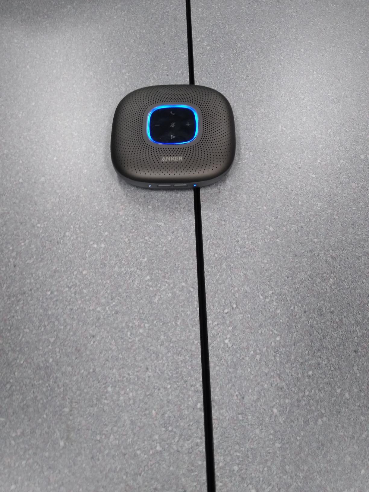 Anker PowerConf Speakerphone, Zoom Certified Conference Speaker with 6 Mics, 360° Enhanced Voice Pickup, 24H Call Time, Bluetooth 5.3, USB C customer photo 2