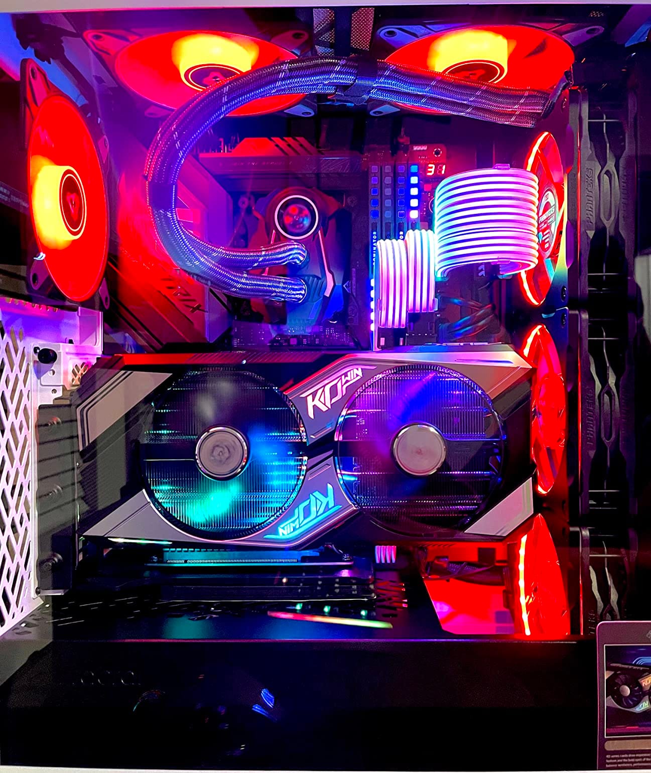 Fractal Design Meshify 2 Compact Black ATX Flexible High-Airflow Light Tinted Tempered Glass Window Mid Tower Computer Case customer photo 1