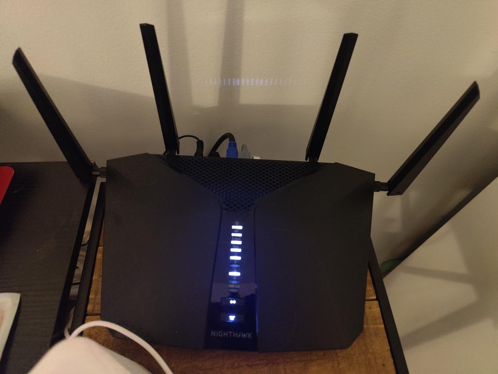NETGEAR Nighthawk 6-Stream AX5400 WiFi 6 Router (RAX50) - AX5400 Dual Band Wireless Speed (Up to 5.4 Gbps) | 2,500 sq. ft. Coverage customer photo 1