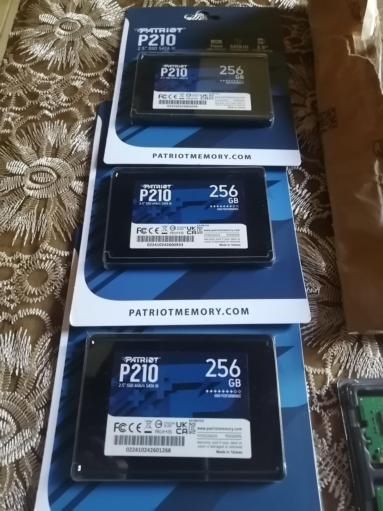 Patriot P210 512GB Internal SSD - SATA 3 2.5