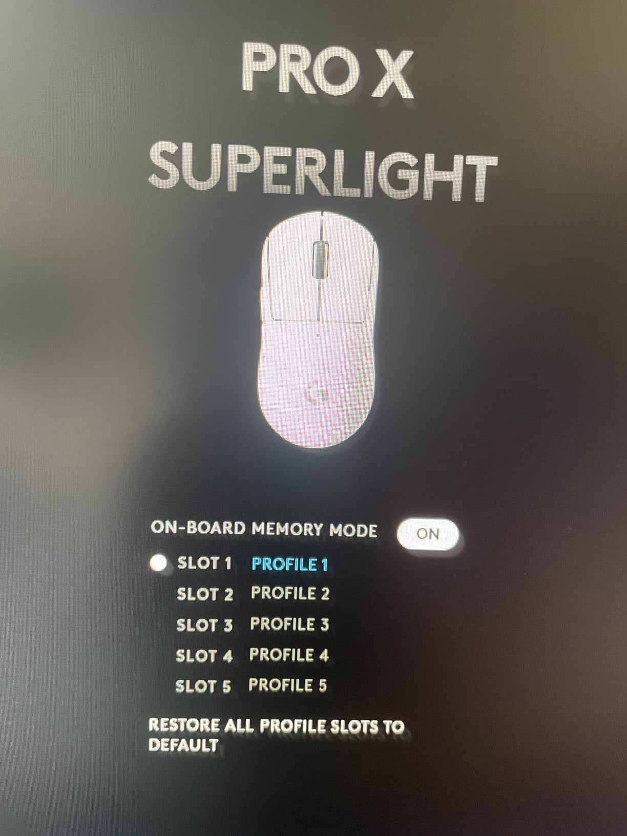 Logitech G PRO X Superlight Wireless Gaming Mouse, Ultra-Lightweight, Hero 25K Sensor, 25,600 DPI, 5 Programmable Buttons, Long Battery Life, Compatible with PC/Mac - White customer photo 1