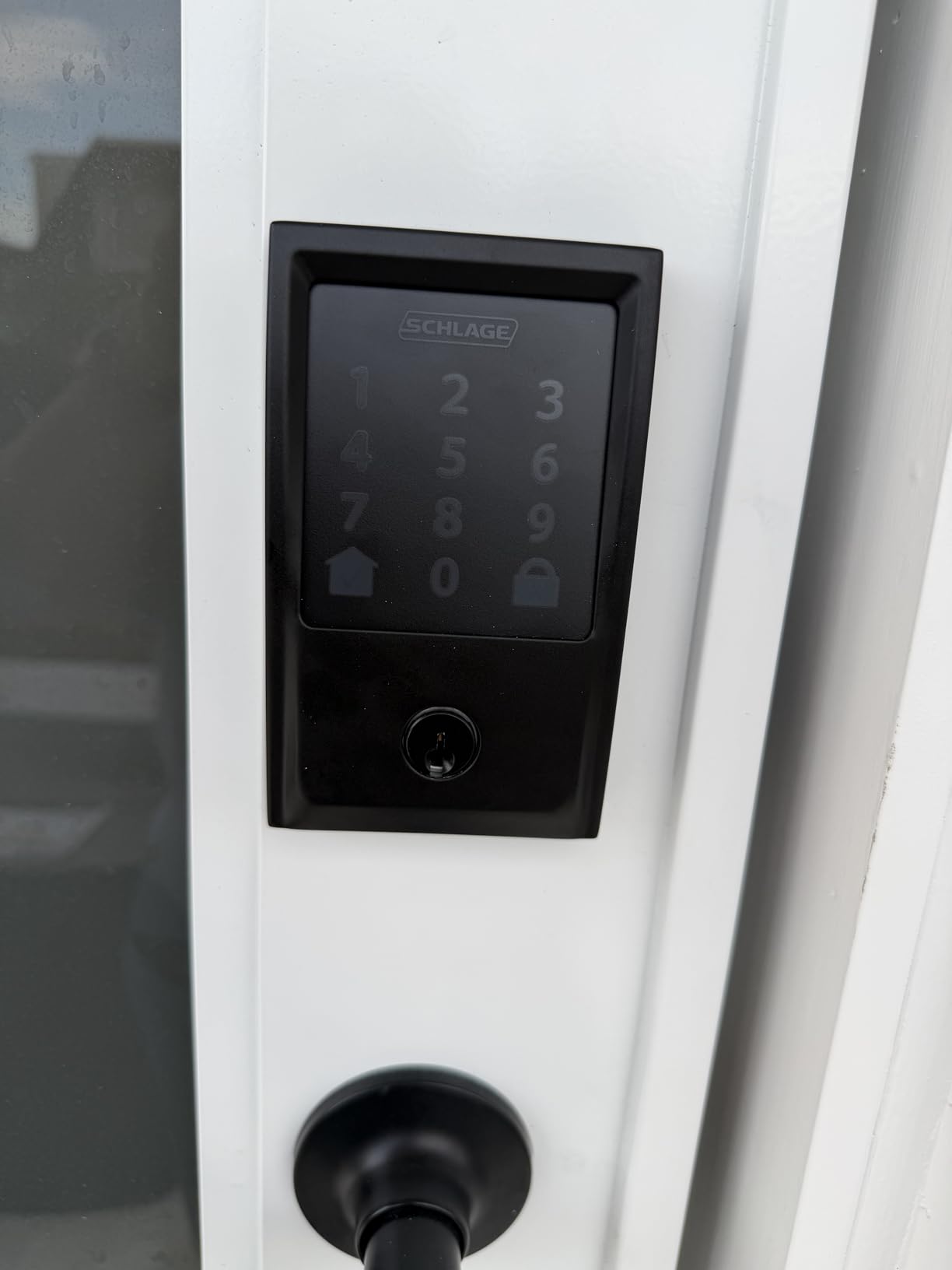 Schlage Encode Smart WiFi Deadbolt Lock with Greenwich Trim, Bright Chrome | Keyless entry door lock, Touchscreen keypad, App control, Alexa, Google Home, Ring & Airbnb compatible, Certified security customer photo 2