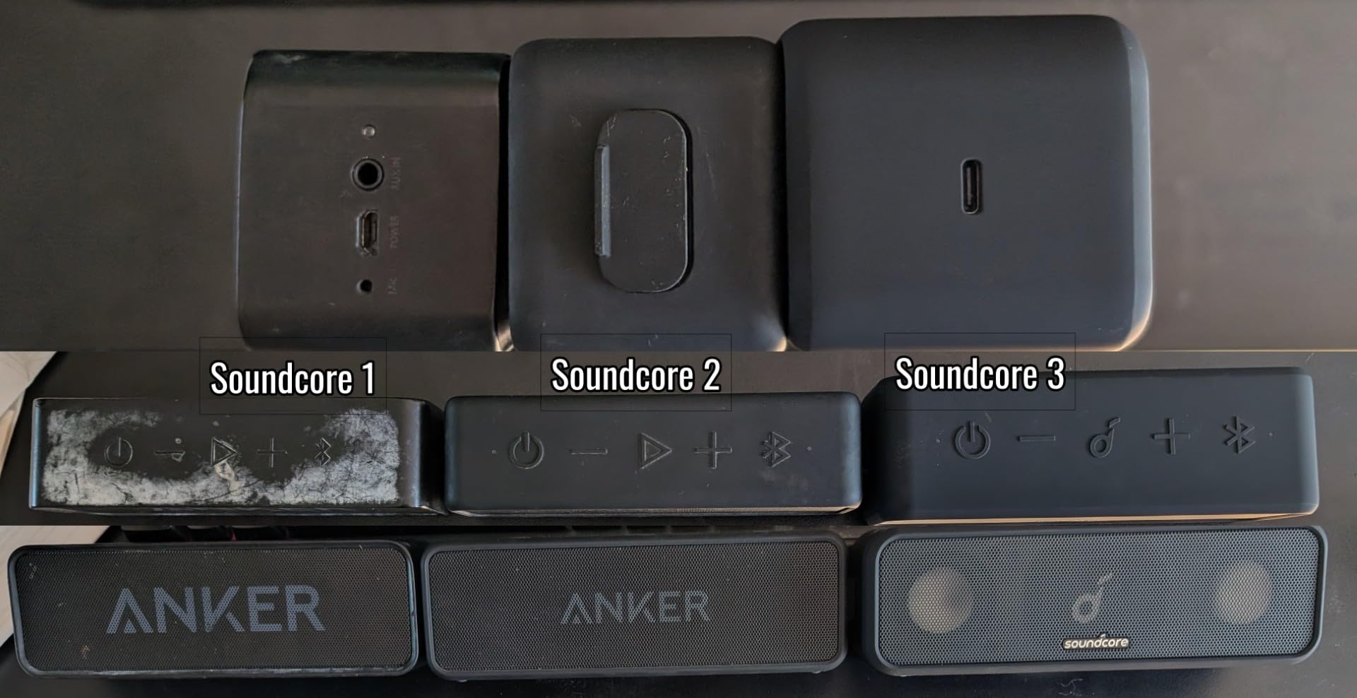 Soundcore Anker 3 Portable Bluetooth Speaker, IPX7 Waterproof, 24H Playtime | PartyCast, BassUp, Custom EQ App, Pure Titanium Diaphragm Drivers- for Home, Shower, Outdoor, and Beach customer photo 1