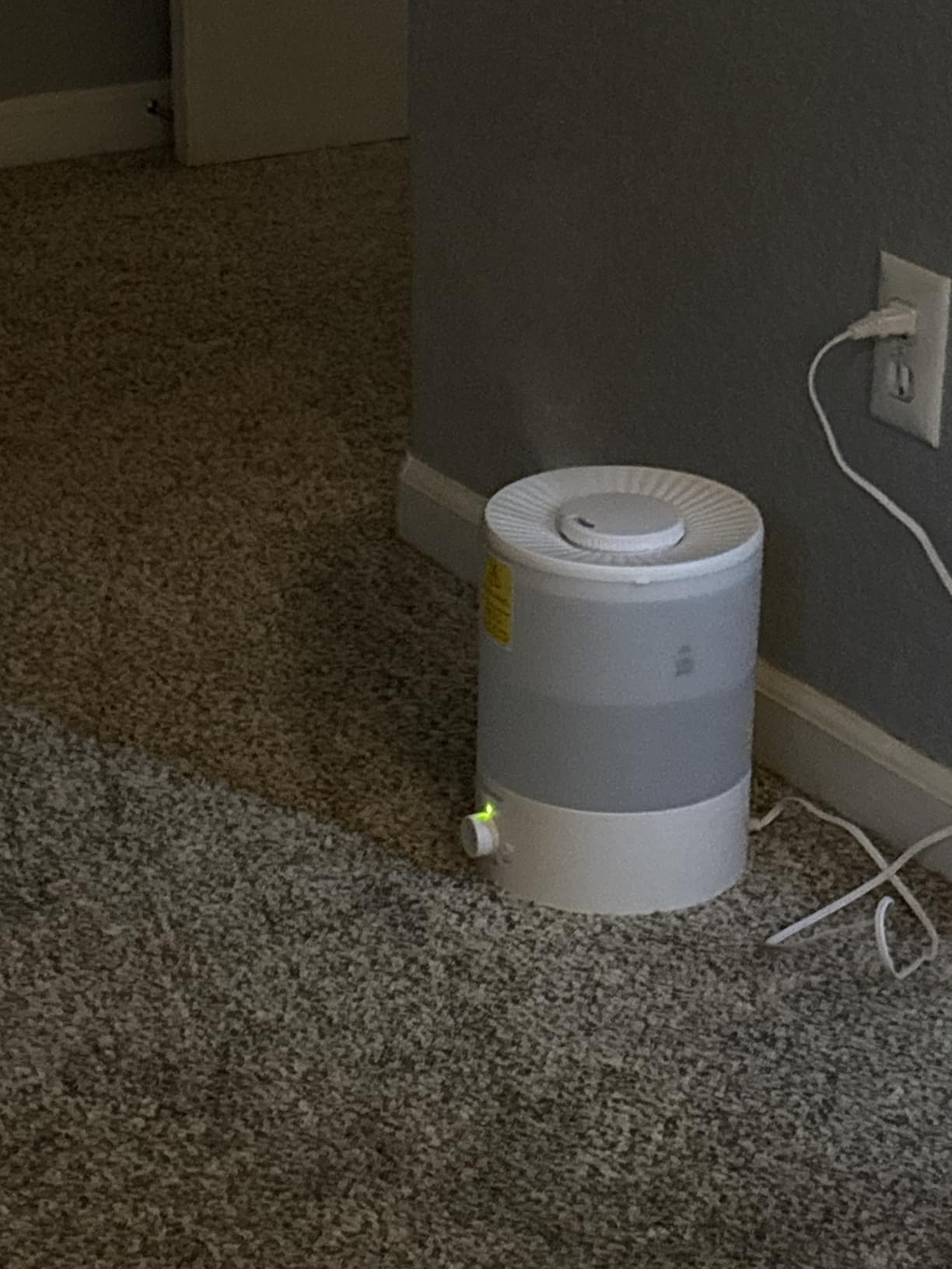 MEGAWISE 1.5L Quiet Cool Mist Humidifier, 25dB, Portable for Bedroom customer photo 2