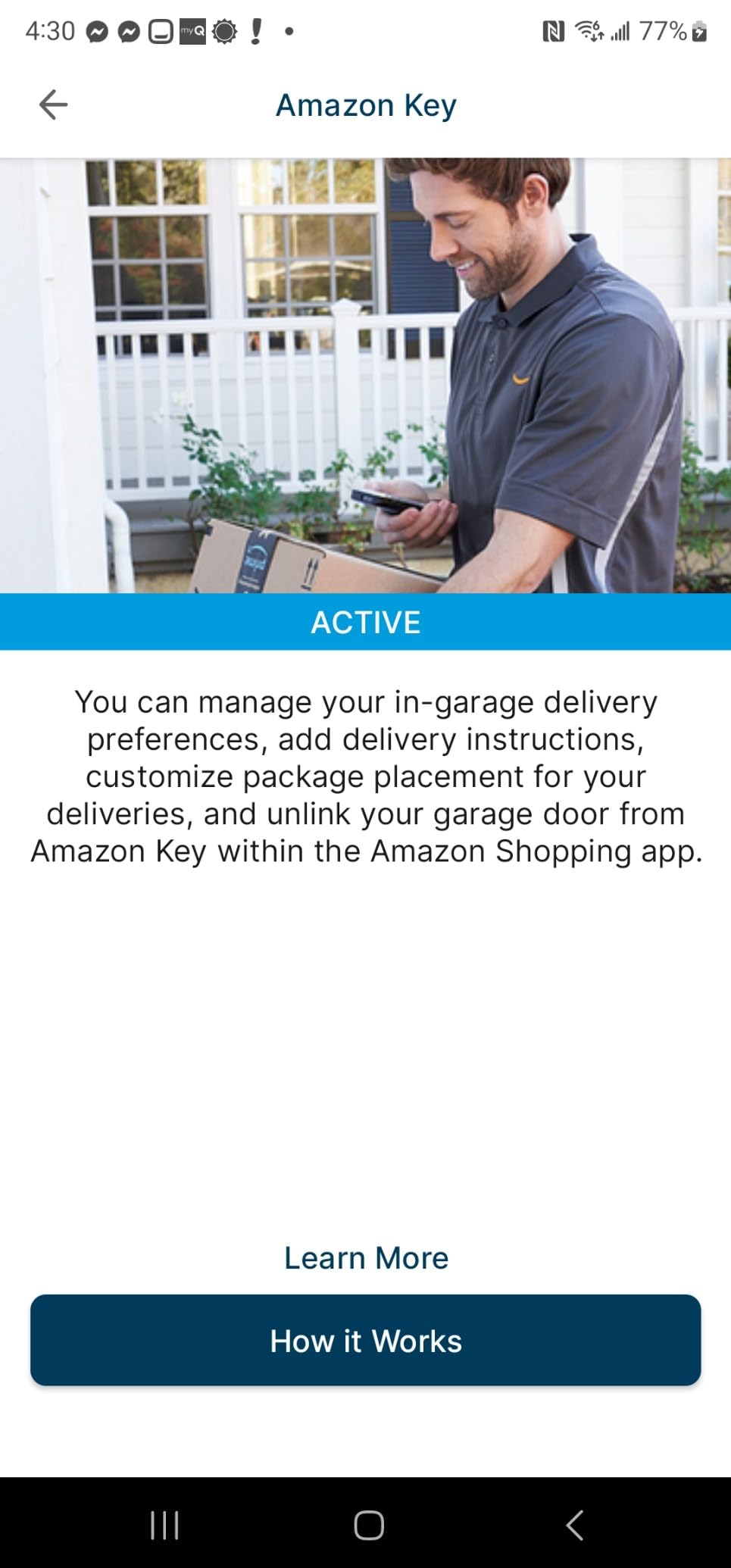 CHAMBERLAIN Smart Garage Control - Wireless Garage Hub and Sensor with WiFi & Bluetooth - Smartphone Controlled, myQ-G0401-ES customer photo 2