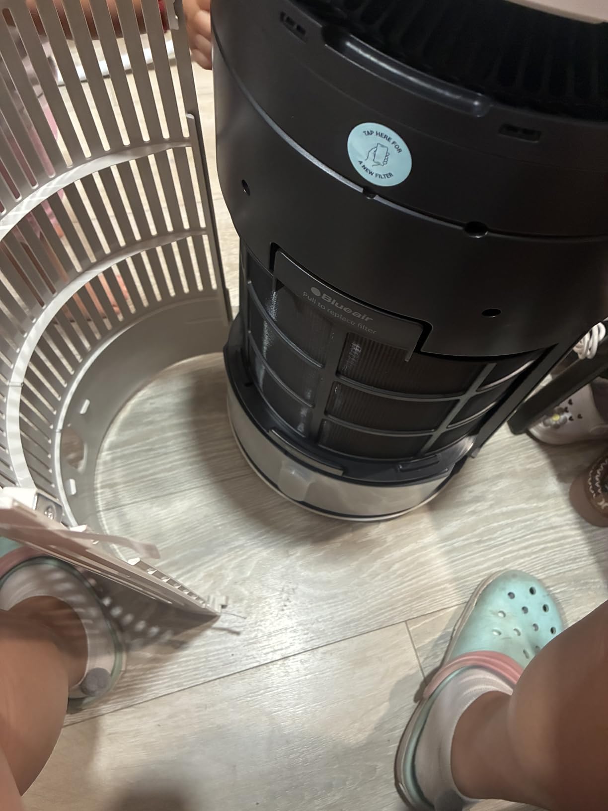 Blueair 2-in-1 Pro Air Purifier & Humidifier for Large Rooms, HEPASilent Removes 99.97% Allergens, Dust, Smoke, Up to 1,875 sq ft, Smart App, Skin-Hydration Mode, 360° InvisibleMist customer photo 2