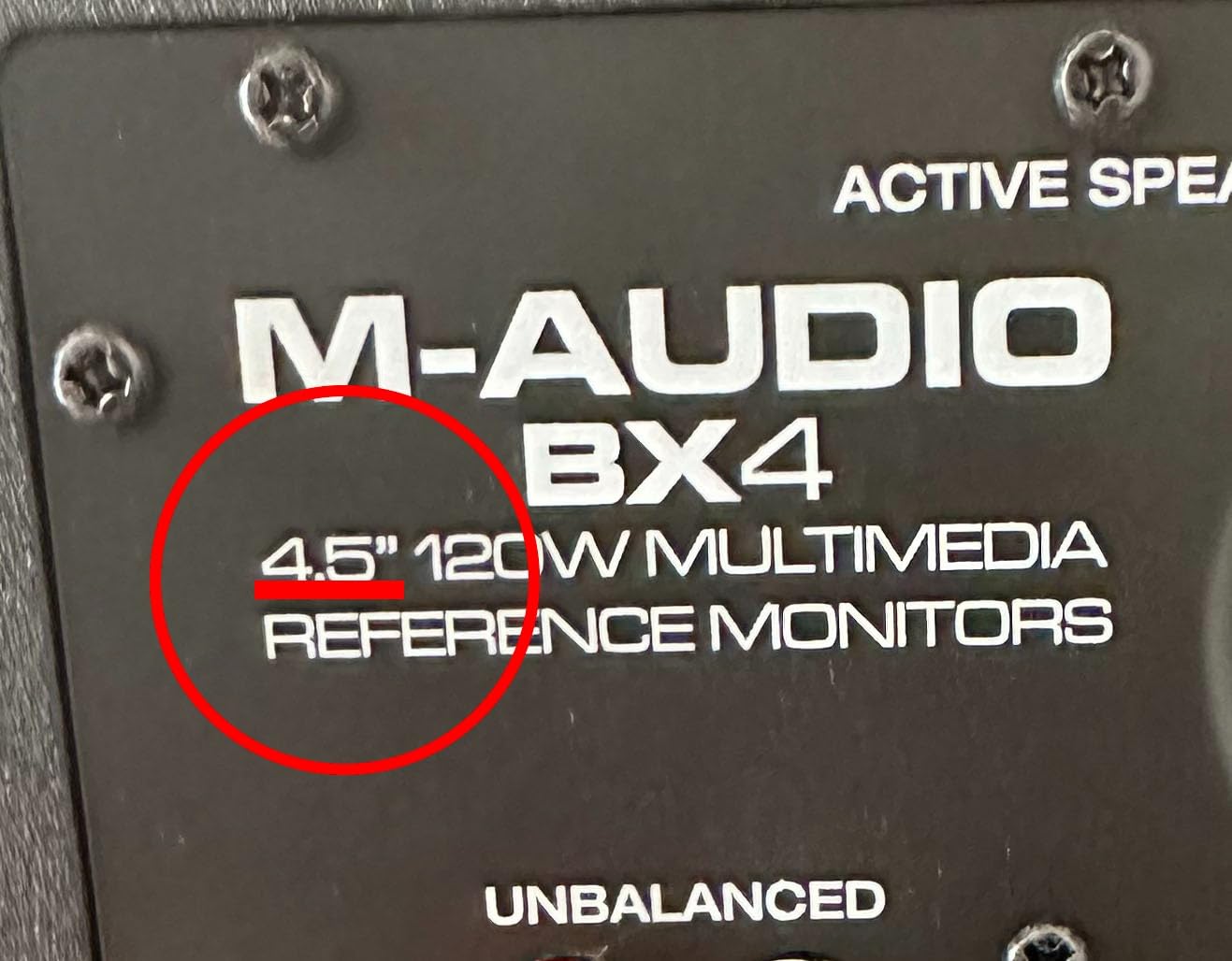 M-AUDIO BX3 3.5