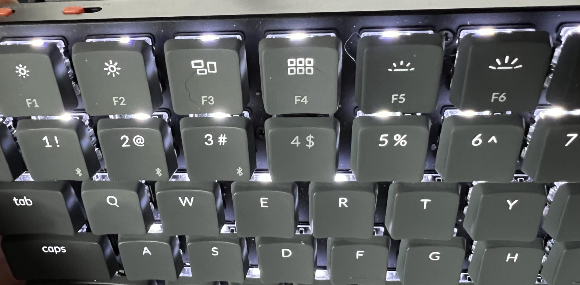 Keychron K3 Version 2 QMK 75% Wireless Low-Profile Mechanical Keyboard | Bluetooth 5.1 for 3 devices, USB-C wired, Keychron Launcher, White LED backlight, Brown switches, Compatible with Mac Windows customer photo 1