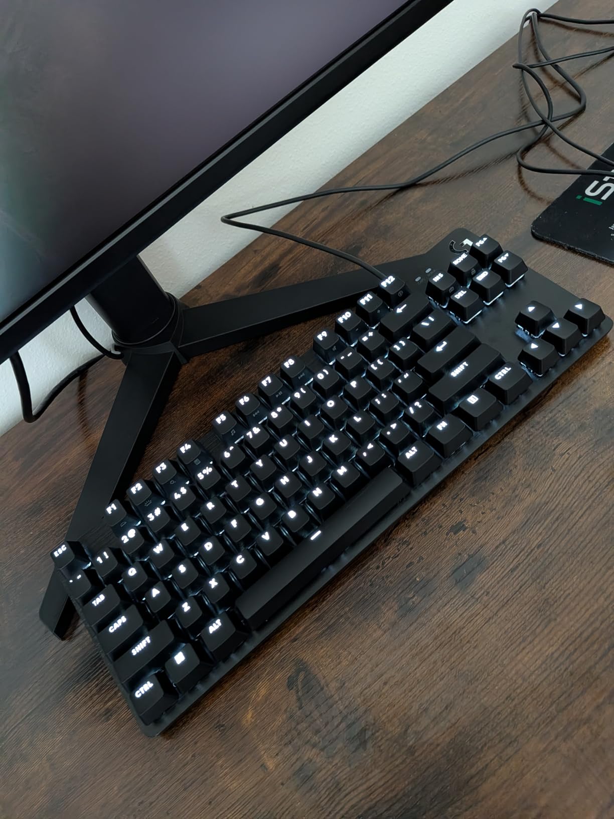 Logitech G413 TKL SE Mechanical Gaming Keyboard - Black | Tactile switches, anti-ghosting, compatible with Windows and macOS, compact design customer photo 2
