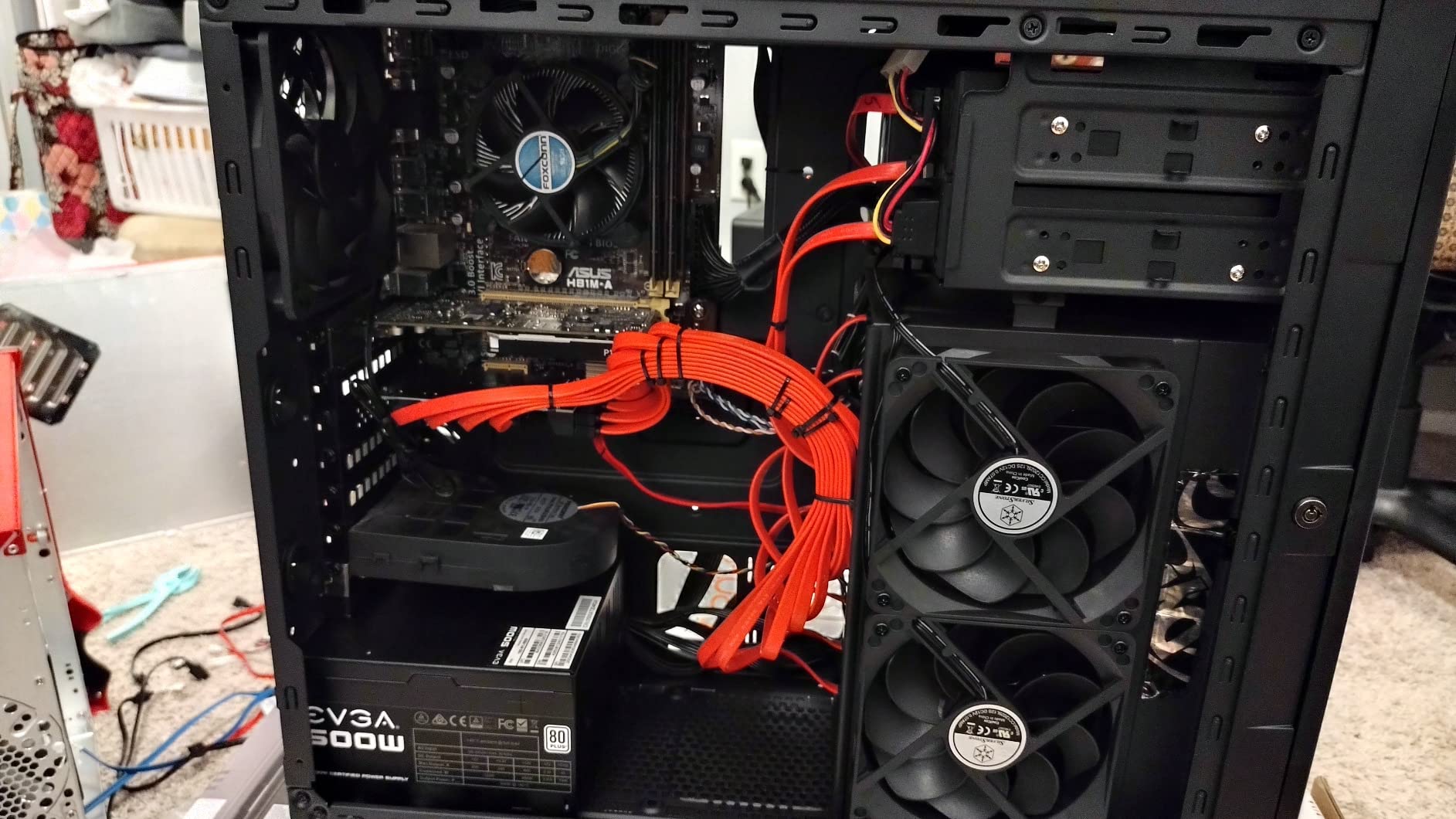 SilverStone Technology CS380 8-Bay Compact ATX Tower case, CS380B-X V2.0, Black customer photo 1