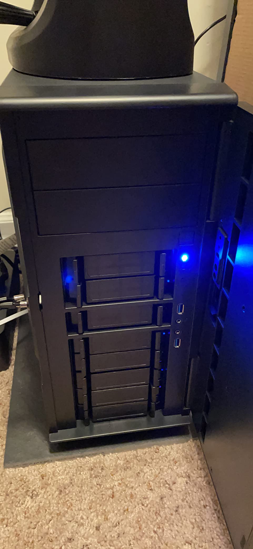 SilverStone Technology CS380 8-Bay Compact ATX Tower case, CS380B-X V2.0, Black customer photo 2