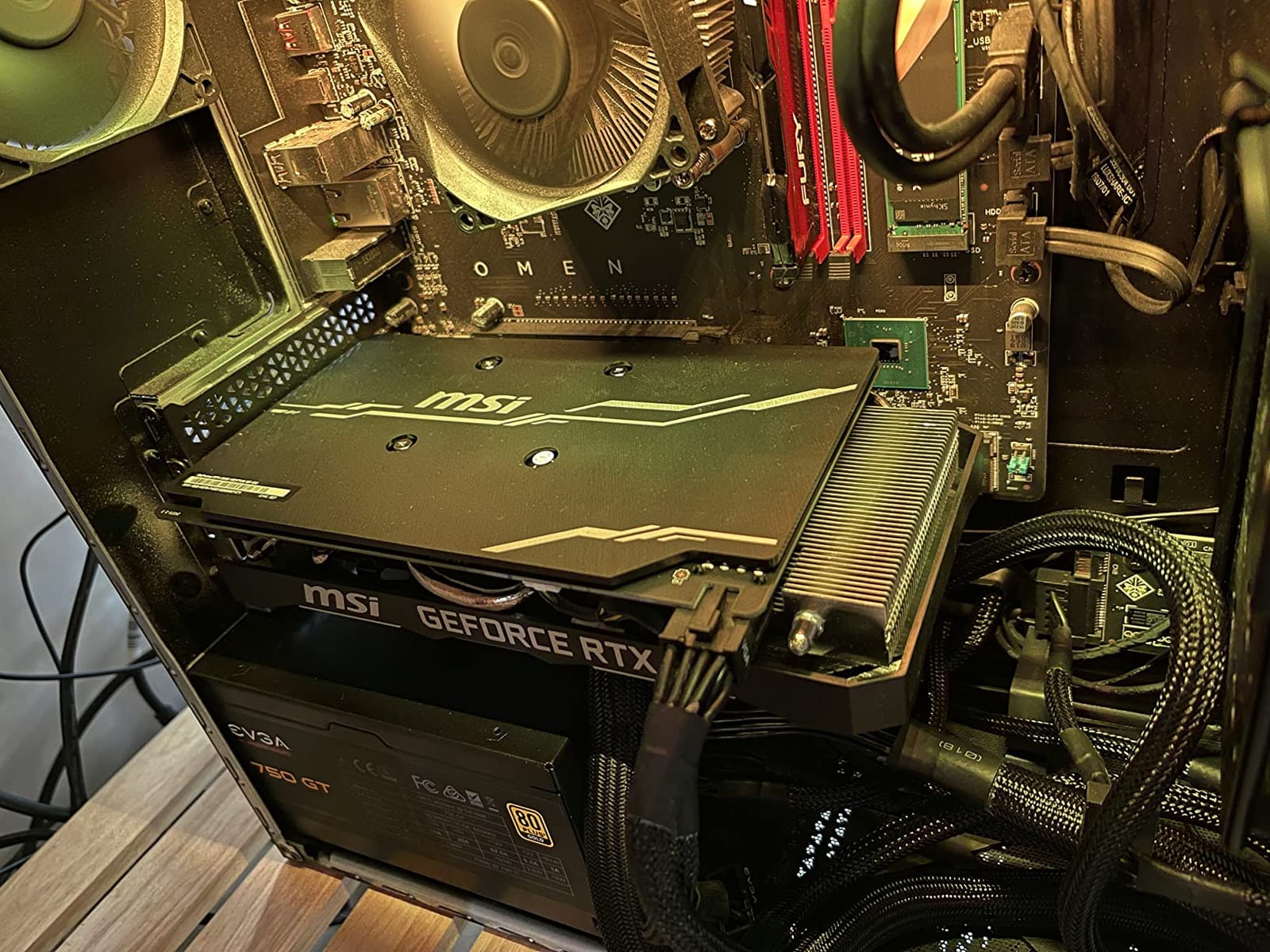 msi Gaming GeForce RTX 2060 6GB GDRR6 192-bit HDMI/DP 1710 MHz Boost Clock Ray Tracing Turing Architecture VR Ready Graphics Card (RTX 2060 Ventus GP OC) customer photo 2
