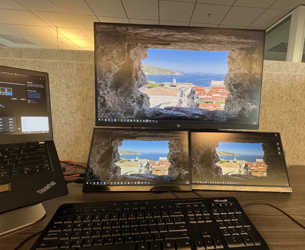 ViewSonic VA1655 15.6 Inch 1080p Portable Monitor, IPS Display with Eye Care for Comfortable Mobile Workspaces, Built-in Stand, 60W USB-C, Mini HDMI, and Protective Case customer photo 1