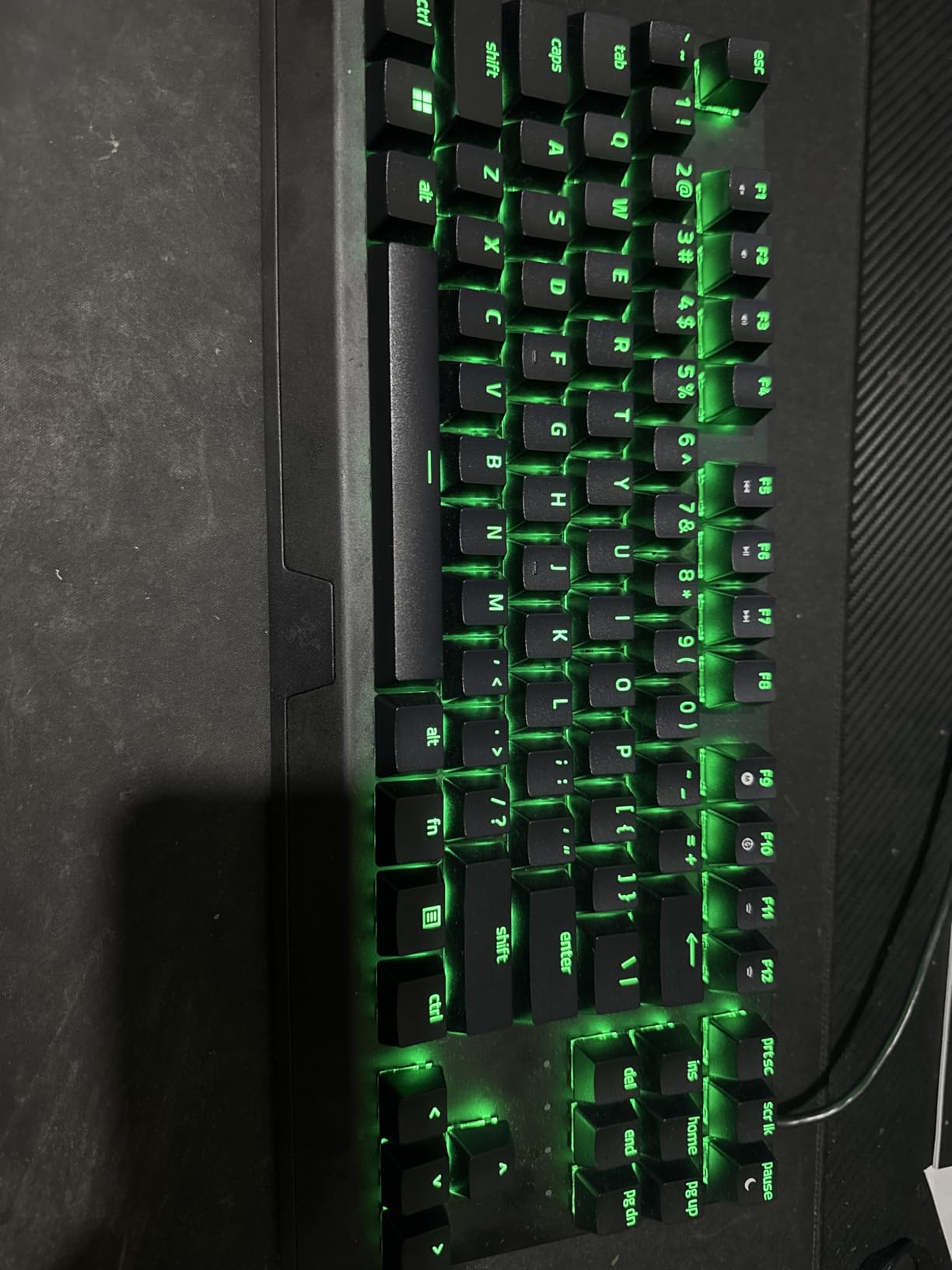Razer BlackWidow V3 TKL Mechanical Gaming Keyboard, Yellow Switches, Black | Linear & Silent Mechanical Switches, Chroma RGB Lighting, Compact Form Factor, Programmable Macros customer photo 1