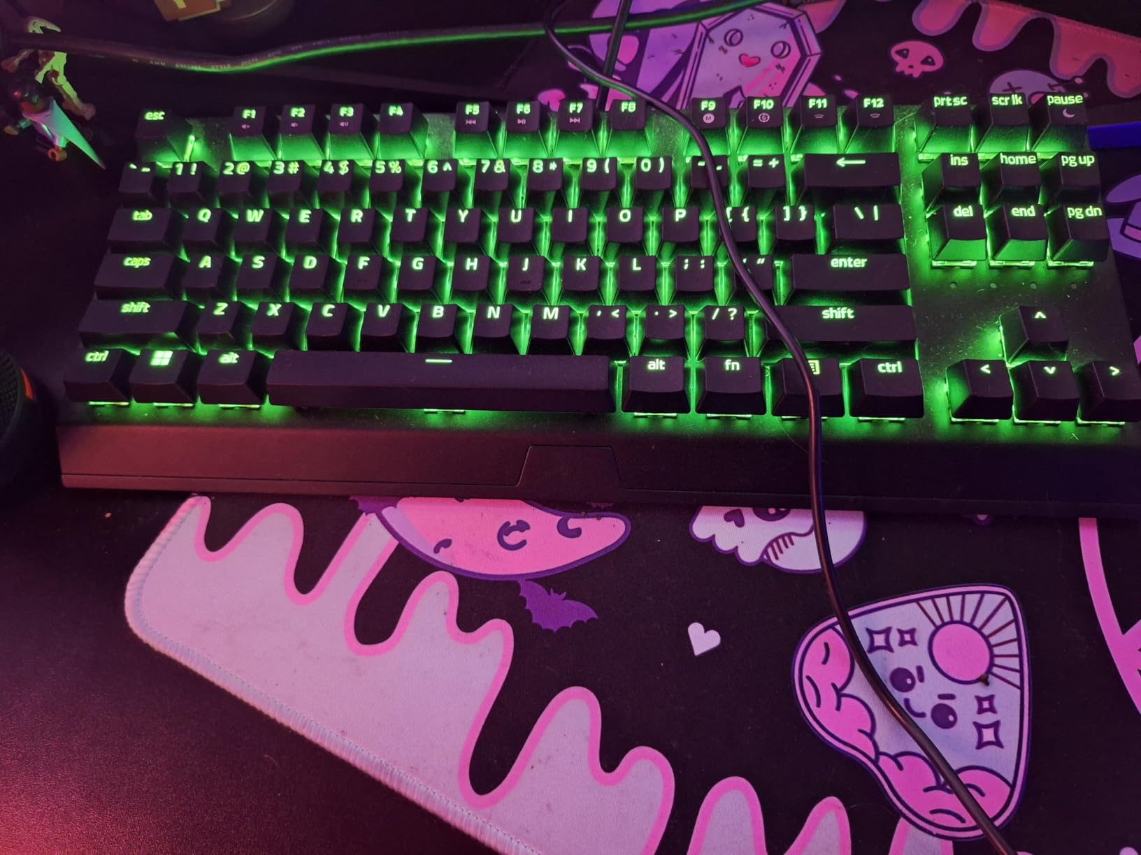 Razer BlackWidow V3 TKL Mechanical Gaming Keyboard, Yellow Switches, Black | Linear & Silent Mechanical Switches, Chroma RGB Lighting, Compact Form Factor, Programmable Macros customer photo 2