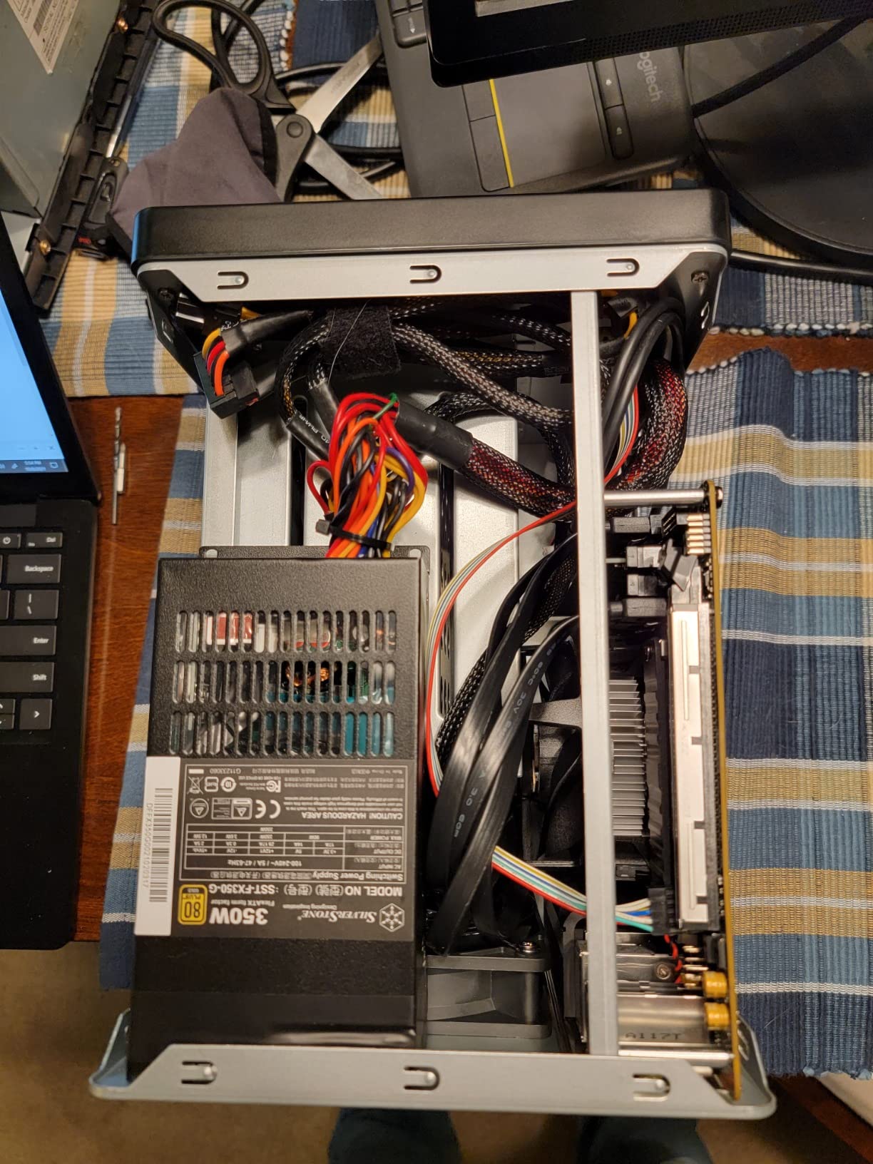 K3 4 Bay Mini ITX NAS Case, Hot Swap 3.5