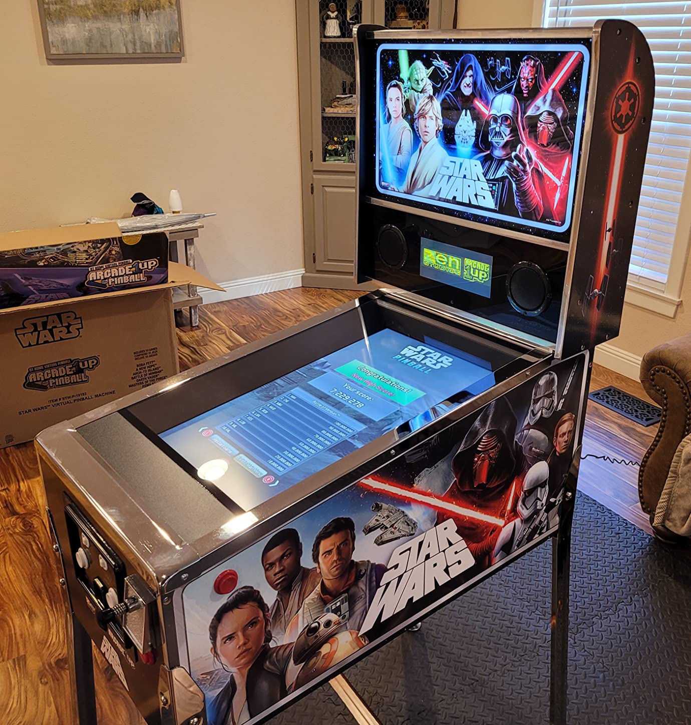 Arcade1Up Star Wars Digital Pinball customer photo 1