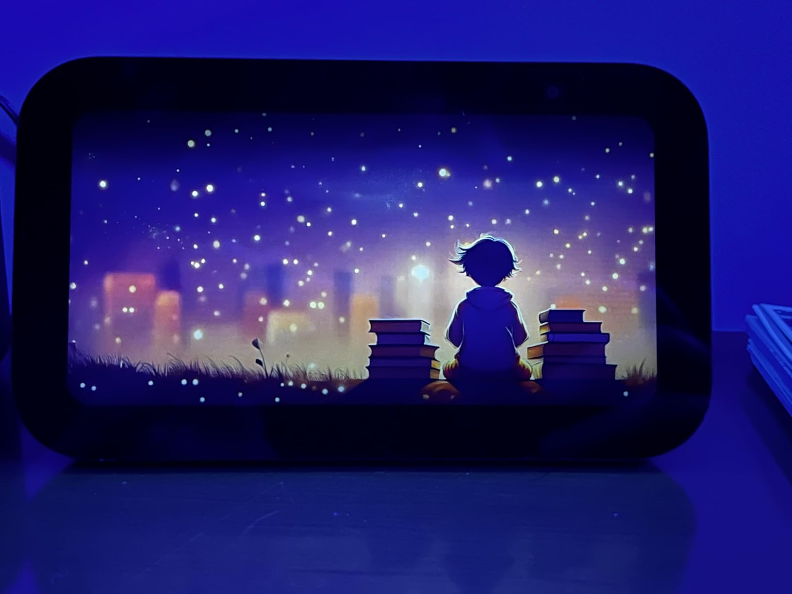 Amazon Echo Show 5 Kids (newest model), Designed for kids, Designed for Alexa+, parental controls, Includes 1 year of Amazon Kids+, Galaxy customer photo 1