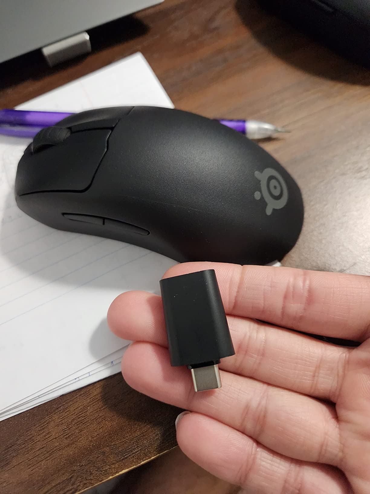 SteelSeries Esports Mini Wireless FPS Gaming Mouse - Prime Mini Edition, Ultra Light, 100H Battery, 18K CPI customer photo 1