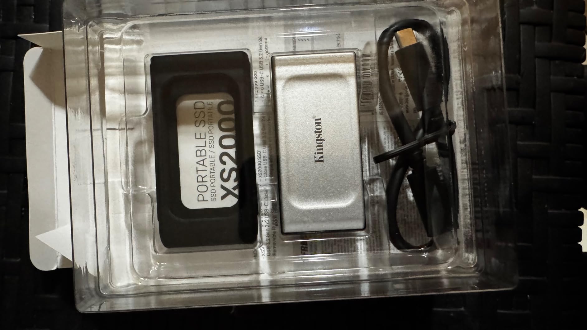 Kingston XS2000 2TB High Performance Portable SSD with USB-C | Pocket-sized | USB 3.2 Gen 2x2 | External Solid State Drive | Up to 2000MB/s | SXS2000/2000G customer photo 2