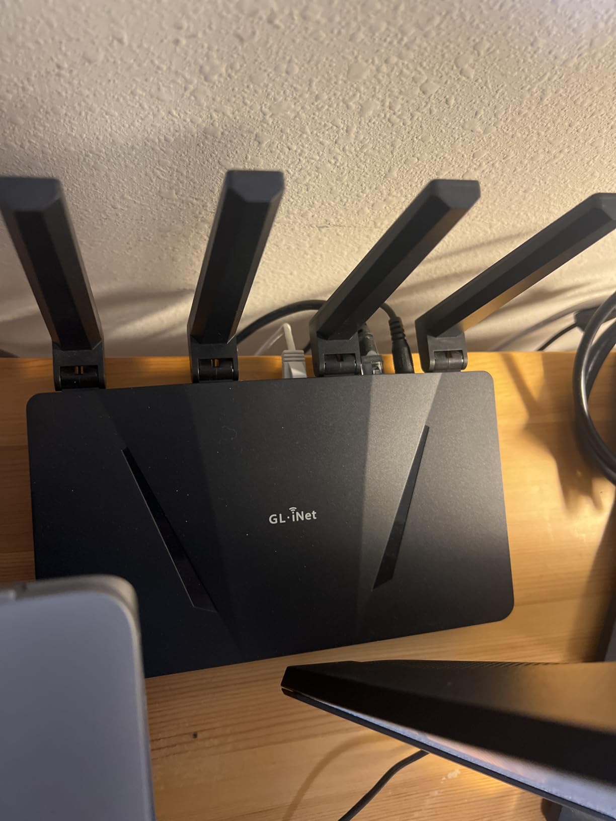 GL.iNet GL-AX1800(Flint) WiFi 6 Router - Dual Band Gigabit Wireless Internet Router | 5 x 1G Ethernet Ports | Up to 120 Devices | OpenVpn&WireGuard customer photo 1