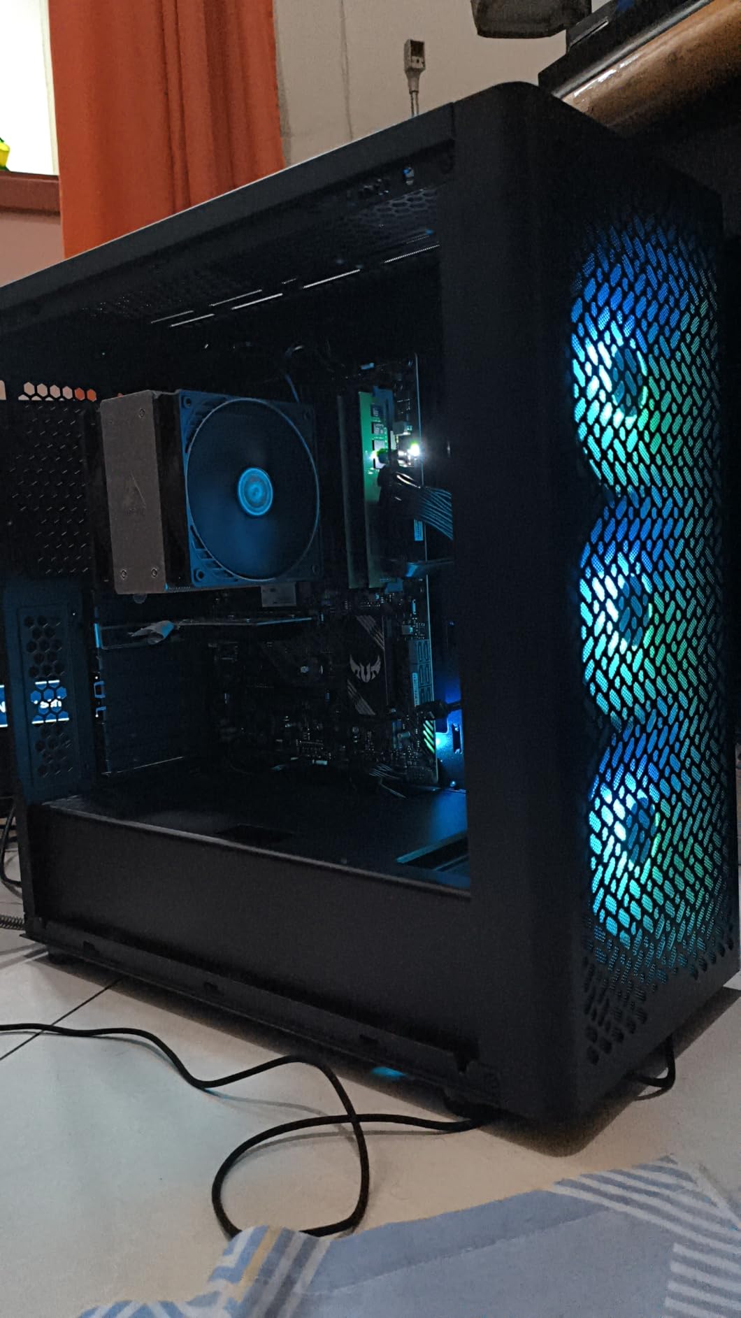 ASUS TUF Gaming B550-PLUS WiFi II AMD AM4 (3rd Gen Ryzen) ATX Gaming Motherboard (PCIe 4.0, WiFi 6, 2.5Gb LAN, BIOS Flashback, USB 3.2 Gen 2, Addressable Gen 2 RGB Header and Aura Sync) customer photo 1