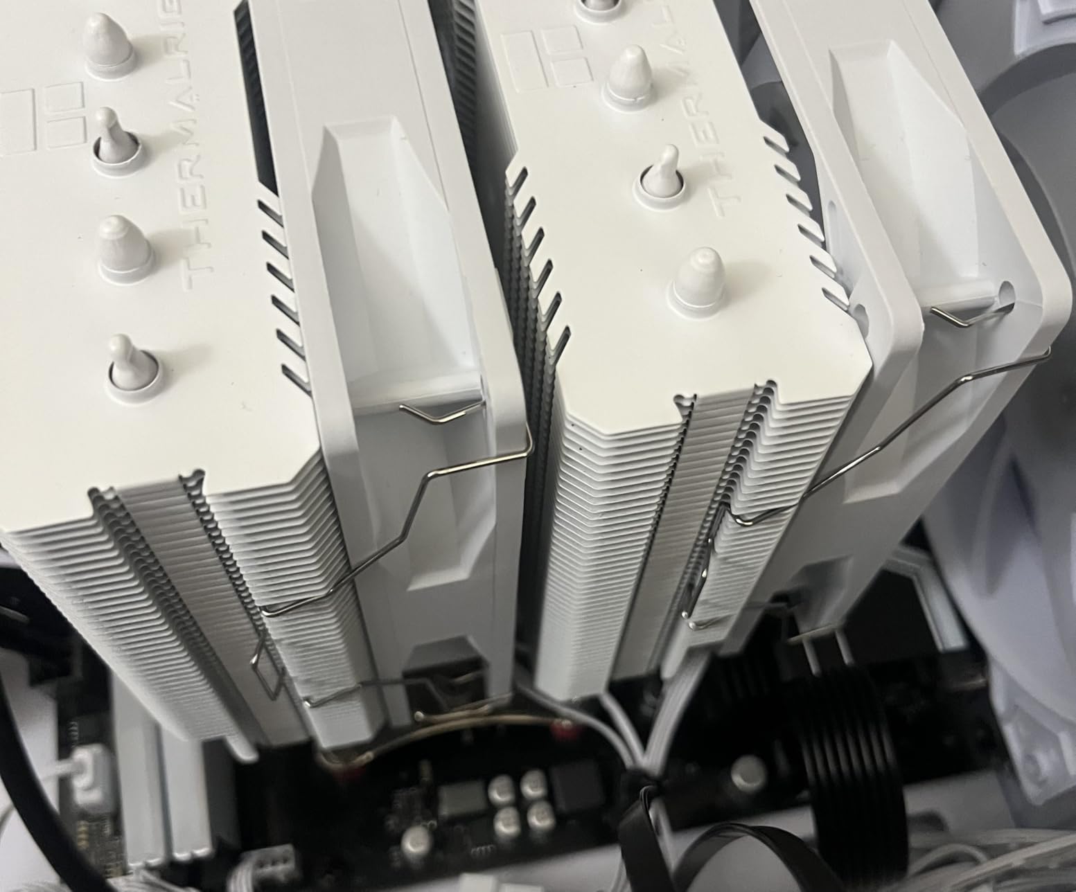 Thermalright Peerless Assassin 120 SE ARGB White CPU Air Cooler, 6 Heat Pipes, Dual 120mm PWM Fans customer photo 2