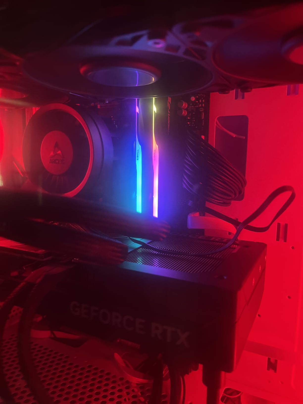 G.SKILL Trident Z5 RGB Series DDR5 RAM (Intel XMP 3.0 & AMD EXPO) 32GB (2x16GB) 6000MT/s CL36-36-36-96 1.35V Desktop Computer Memory U-DIMM - Matte Black (F5-6000J3636F16GA2-TZ5RK) customer photo 2