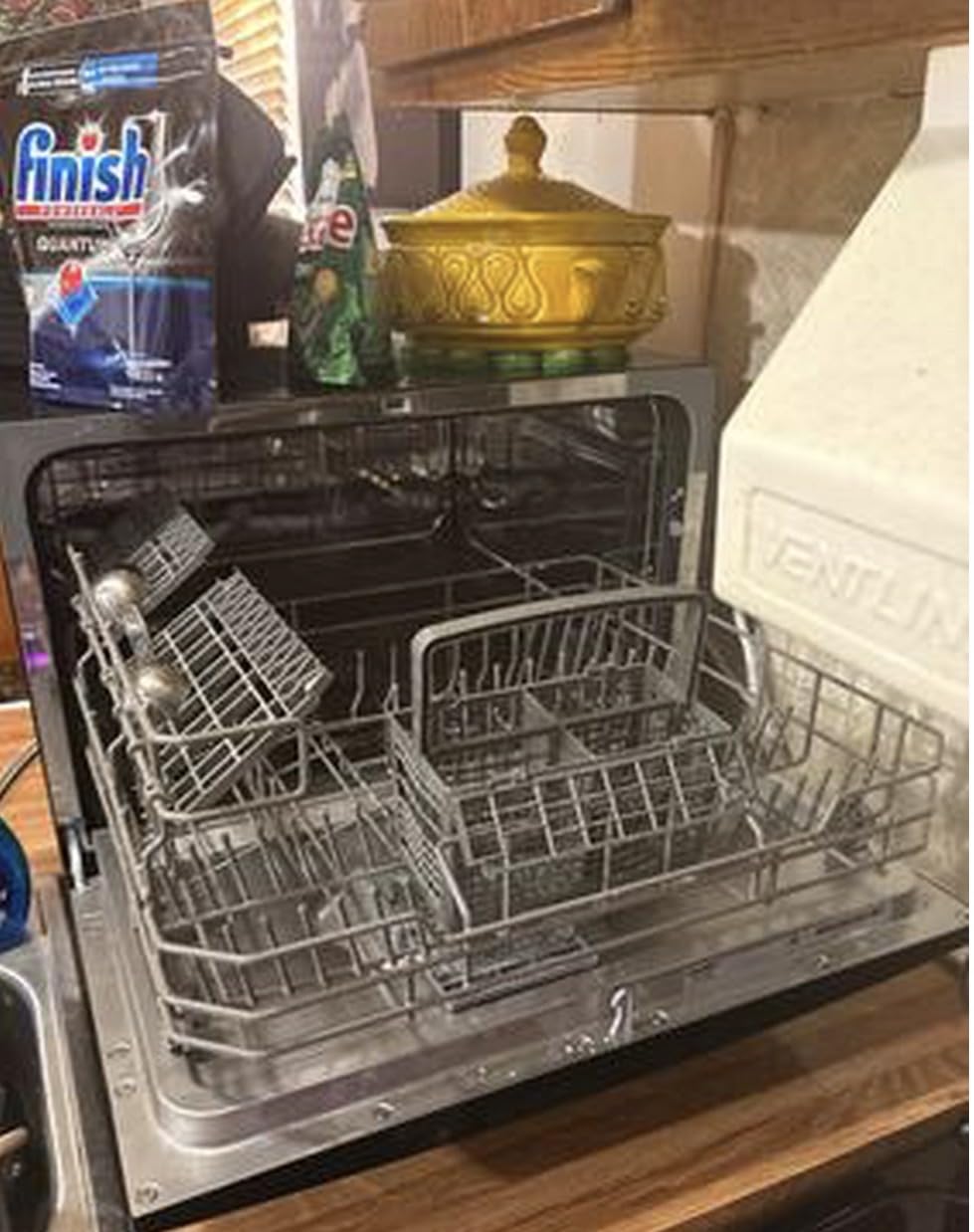 COMFEE' Countertop Dishwasher, Energy Star Portable Dishwasher, 6 Place Settings & 8 Washing Programs customer photo 1