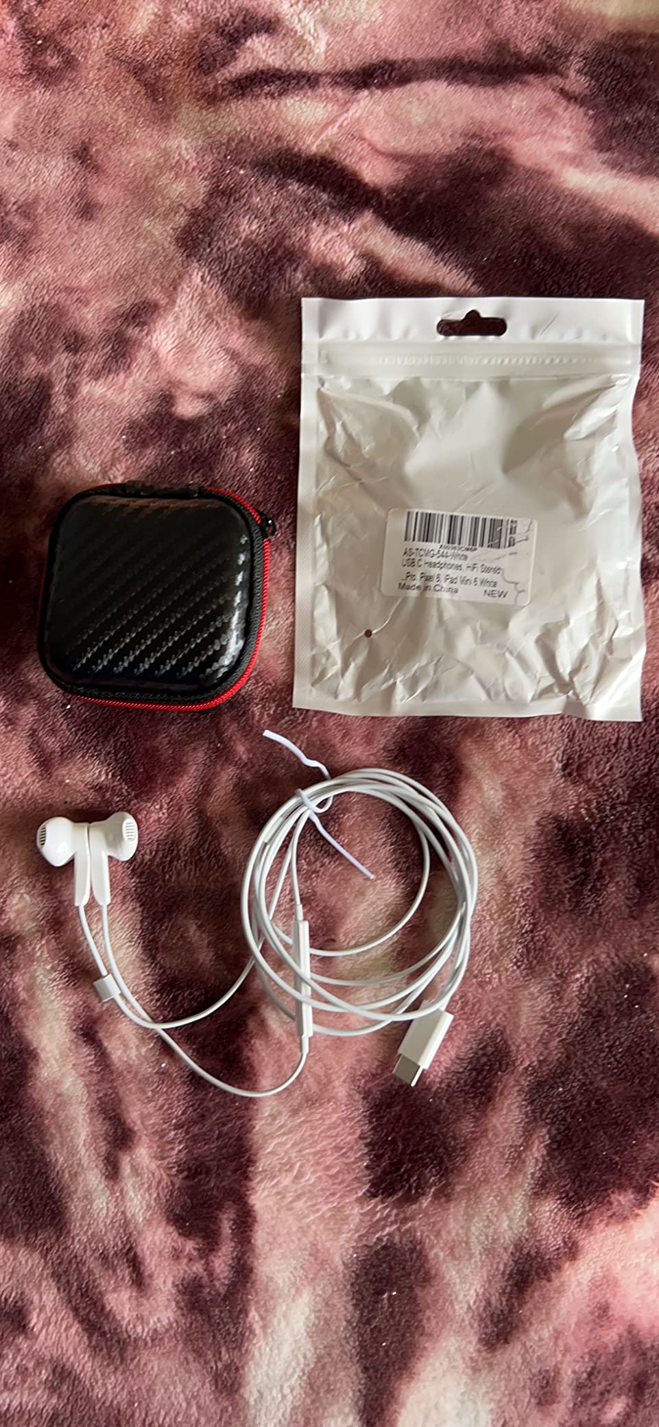 USB C Headphones for Google Pixel 10 9 Pro XL Fold 8 a 7 6, White | Type C Earphone Wired Earbud with Mic HiFi Stereo Cord Ear Bud customer photo 1