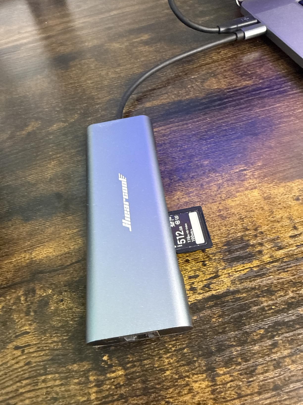 Hiearcool USB C Hub, USB C Dock, 4K@60Hz HDMI, 1Gbps Ethernet | 100W PD, USB 3.0 5Gbps ports and SD/TF slots in a durable plug-and-play aluminum hub for offices, coffee shops and travel customer photo 1
