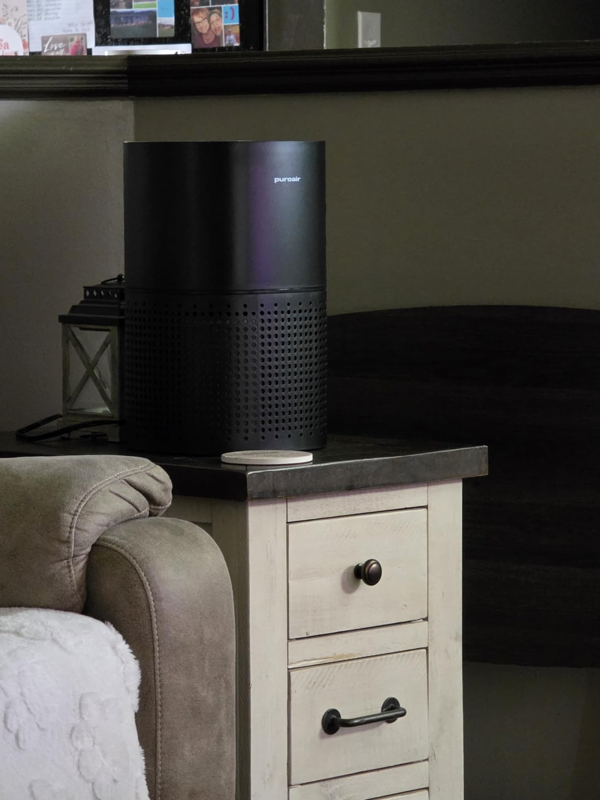 PuroAir 240 HEPA Air Purifiers for Home Pets Air Cleaner up to 1,000 Ft² - HEPA Filter + CarbonTech up to 500X Stronger - Cleans Air Fast - Auto, Sleep Modes Air Purifiers for Bedroom, Office (2PK) customer photo 2