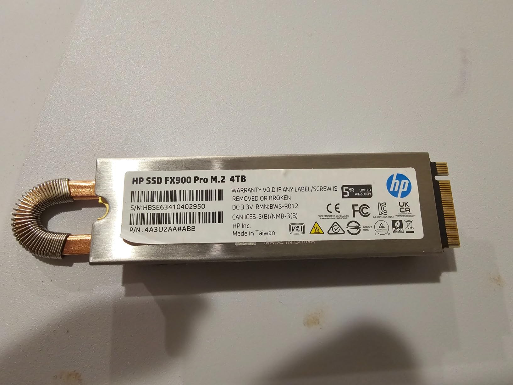 GRAUGEAR Heatsink SSD Cover Set for PS5 - M.2 NVMe Metal Heat Dissipation Cover With Copper Heat Pipe and Aluminum Fin for PCIe 4.0 Storage [G-PS5HS03] customer photo 1