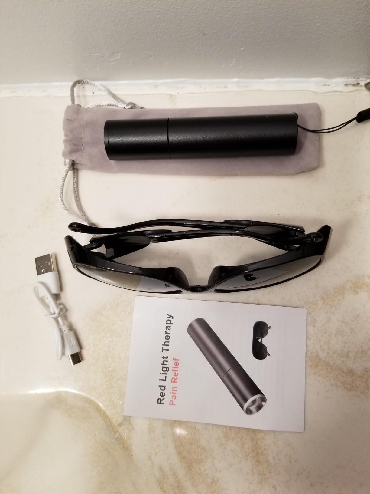 Red Light Therapy Device, 4x808nm 16x650nm for Joint Muscle Pain Relief | Toponechoice Near Infrared Light Therapy, Handheld Infrared Therapy for Body, Knee, Shoulder, Back, Pet, Dogs, Cat, Horse customer photo 2