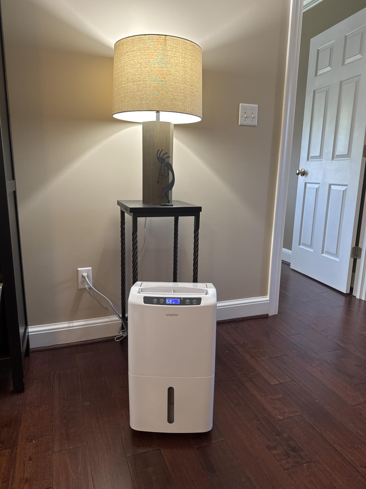 Waykar 80 Pints 5000 Sq. Ft 2025 Energy Star Dehumidifier for Basement | 90° Auto Swing, 30%-80% Humidity Control for home, Continuous drainage support, Whole-House Dehumidification, Auto-defrost customer photo 1