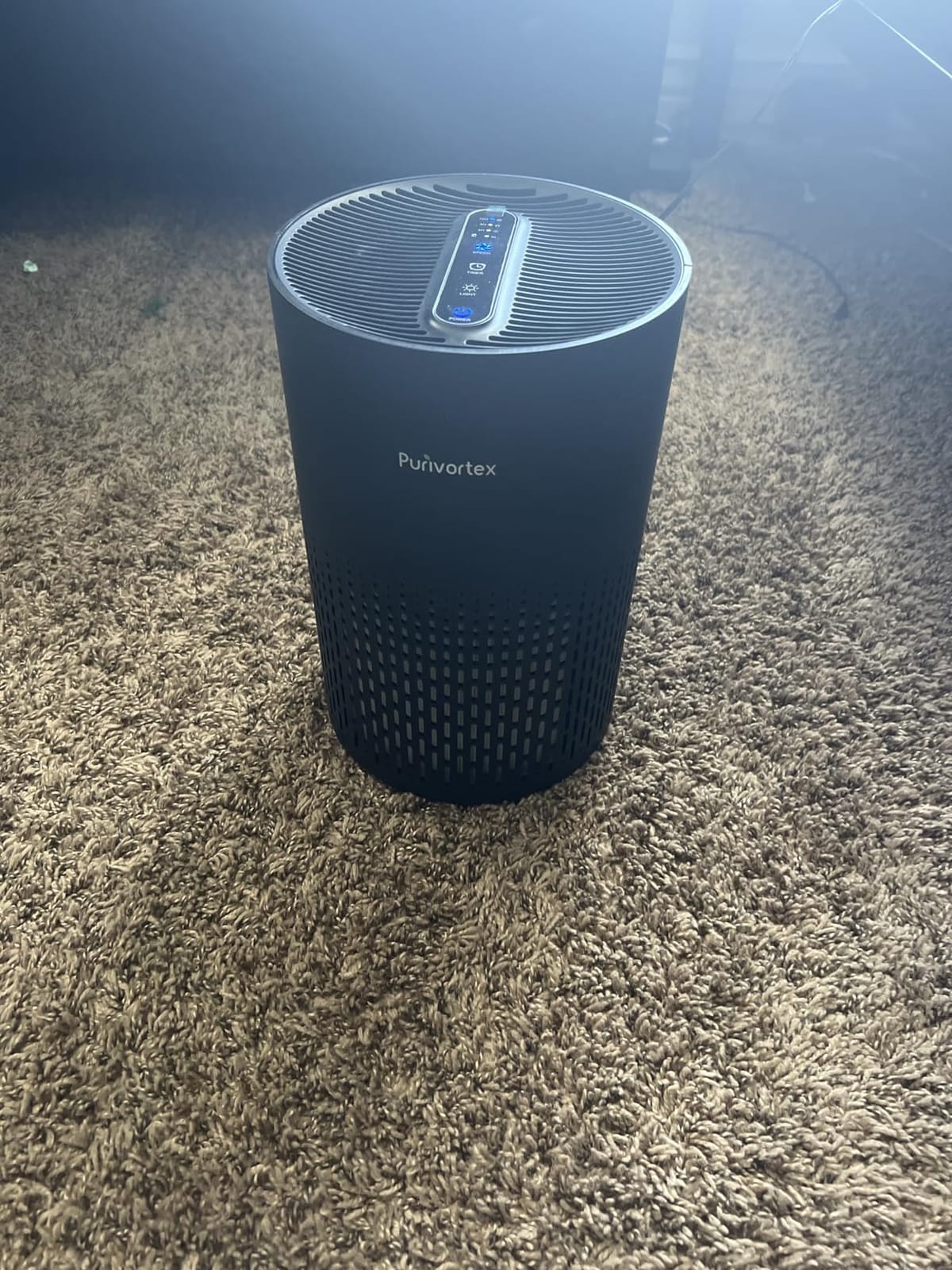 Purivortex Air Purifiers for Bedroom, Covers Up to 880 Sq Ft, PX500 Black | Quiet Air Purifier with HEPA Filter for Pollen, Smoke, Dust, Pet Dander, Odor, Hair, Ozone Free customer photo 2